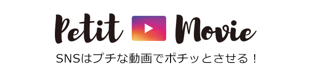 PETIT MOVIE - SNSはプチな動画でポチッとさせる！動画制作1本あたり5,000円から、効果の出るSNS動画を制作します。